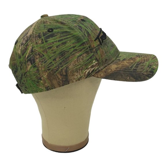 True Timber Camo Logo Strapback Cap Trucker Camouflage Hunting Baseball Hat - Picture 8 of 12
